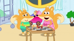 انیمیشن خانواده روباه مهربان قسمت 49